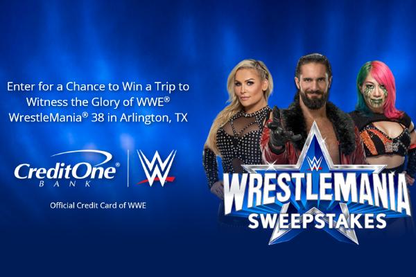 WWE WrestleMania 38 Sweepstakes