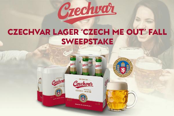 Czechvar Lager ‘Czech Me Out’ Fall Sweepstakes