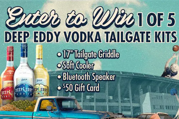 Deep Eddy Tailgate Sweepstakes