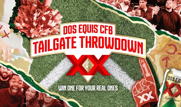 Dos Equis College Football Game Tailgate Throwdown Contest: Win Free Tailgate Party and More!