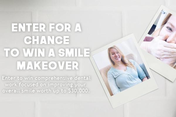 Smile Makeover Sweepstakes: Win Dental Cosmetic Makeover of $30,000