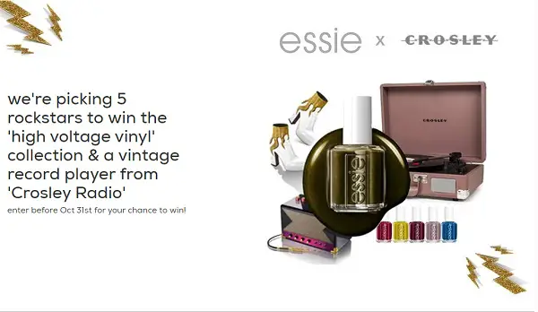 Essie High Voltage Vinyl Fall 2021 Sweepstakes