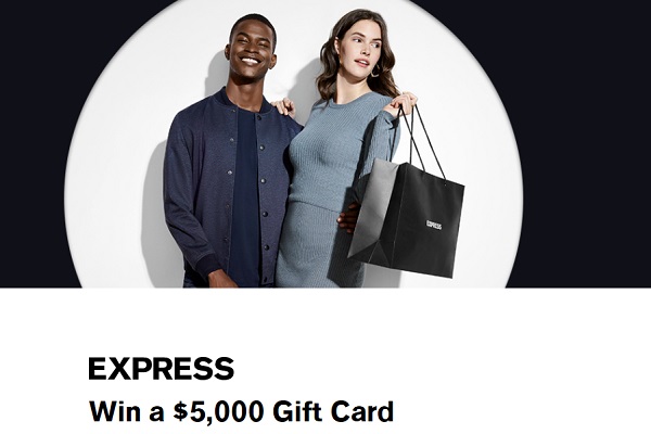 Win a $5,000 Gift Card in 2021 Express Insider Appreciation Sweepstakes