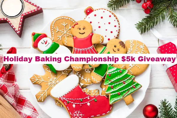 Food Network Holiday Baking Championship Giveaway: Win $5k Cash Prize