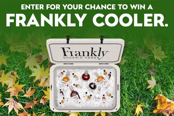 Frankly Vodka Cooler Sweepstakes