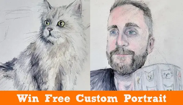 Win Free Custom Portrait from Amdall!