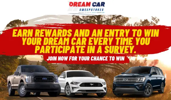 Dream Ford Car Sweepstakes