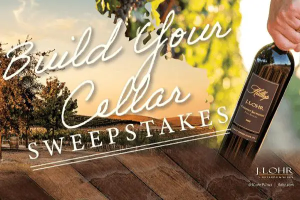 Build your Cellar Sweepstakes: Win 80 Bottle Fridge