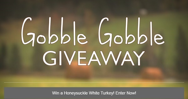 Gobble Gobble Giveaway: Win Free Cargill Honeysuckle White Turkey (150 Winners)