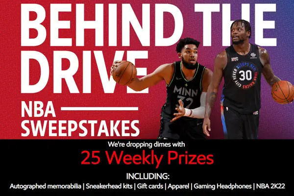 Exxonmobil: Go Behind the Drive NBA Sweepstakes