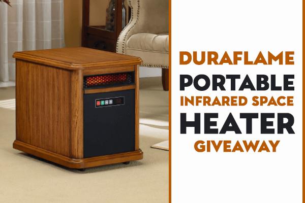 Duraflame Portable Infrared Space Heater Giveaway