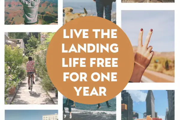 Landing Life Contest: Win One-Year Free Travel to 4 Cities