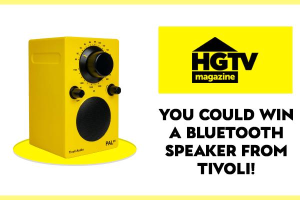 HGTV 2021 October Birthday Speaker Sweepstakes