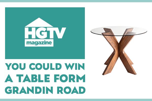 HGTV Magazine - 2021 October Birthday Table Sweepstakes