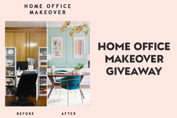 $1000 Free Home Office Makeover Giveaway