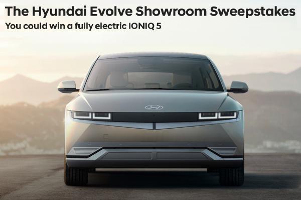 The Hyundai Evolve Showroom Sweepstakes