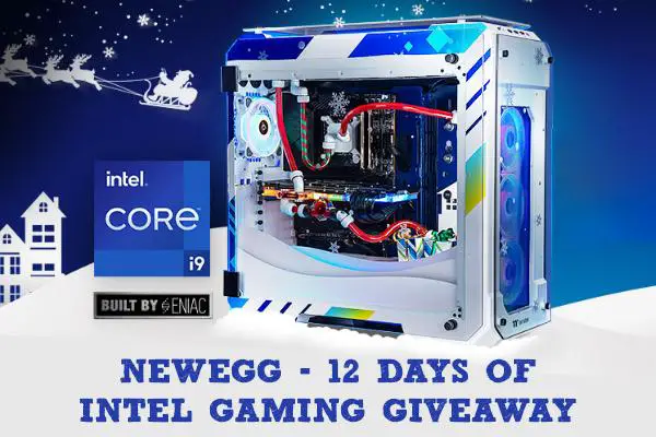 Newegg - 12 Days Of Intel Gaming Giveaway
