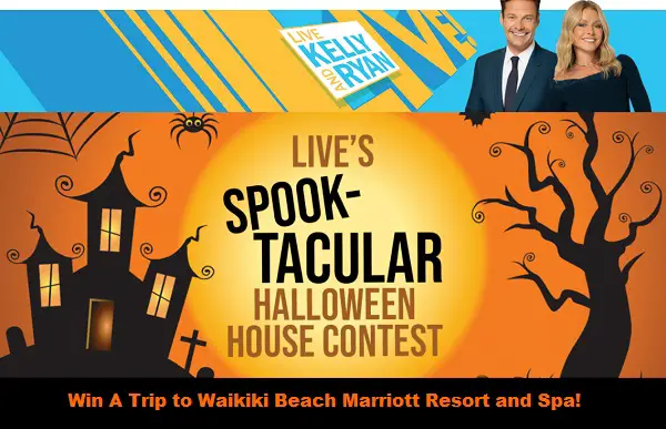 Live with Kelly and Ryan: Win Spook-tacular Halloween House Contest