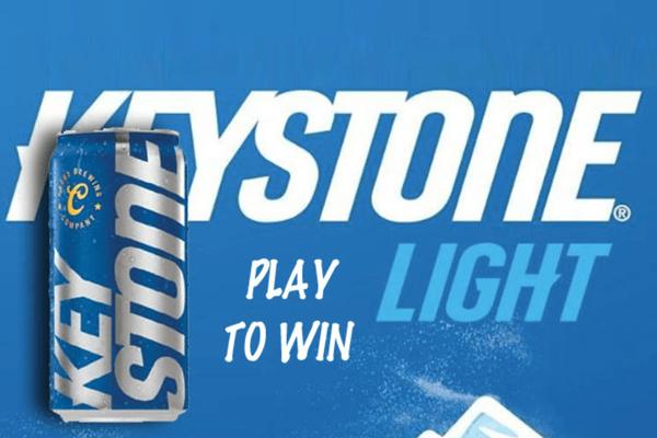 Win Free Keystone Light Merchandise! (130 Winners)