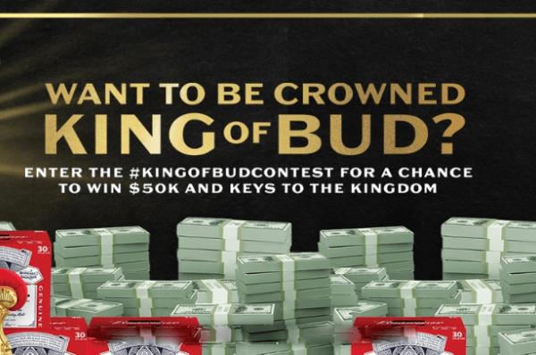 Win $50000 Cash in Budweiser King of Buds Contest