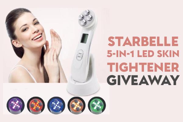 StarBelle 5-in-1 LED Skin Tightener Giveaway