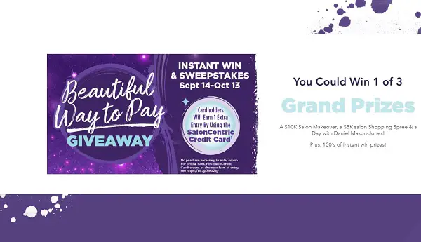 Loreal Beautiful Way to Pay Sweepstakes and Instant Win Game (750 Prizes)