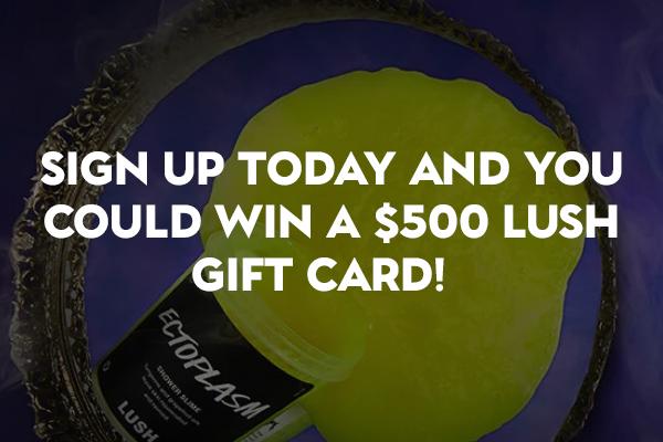 Lush Halloween Contest: Win $500 Lush Gift card