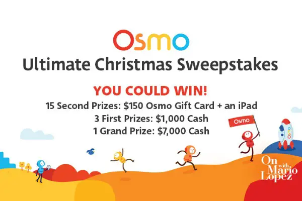 On With Mario Lopez’s Osmo Ultimate Christmas Sweepstakes