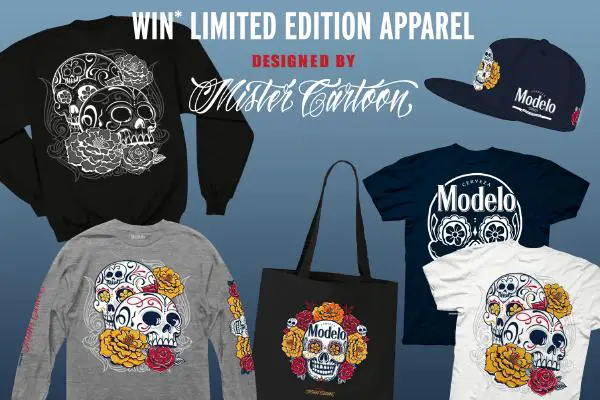 Win Dia De Los Muertos Apparel Bundle designed by Mr. Cartoon