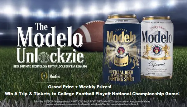 Modelo Unlockzie Sweepstakes: Win Weekly Prizes and A Free Trip