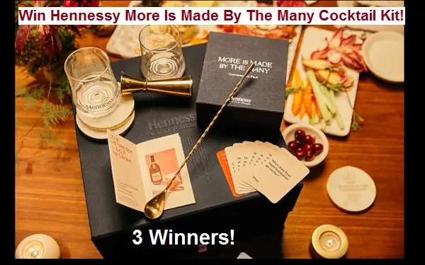 Hennessy More Is Made VSOP Sweepstakes: Win a Free Cocktail Kit