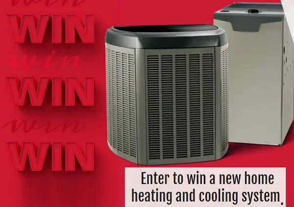 National Give Something Away Day Contest: Win a new Home Heating & Cooling System