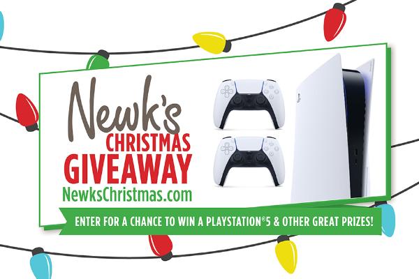 Very Newk's Christmas Giveaway: Win Sony Playstation 5 Disc Version