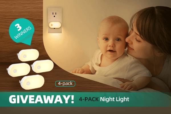 Win 4 Pack Motion Sensor Night Lights