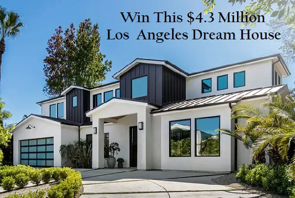 Omaze Los Angeles $4.3 million Dream House Giveaway 2021