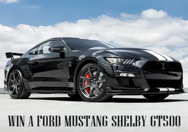Win a Ford Mustang Shelby GT500 From Omaze