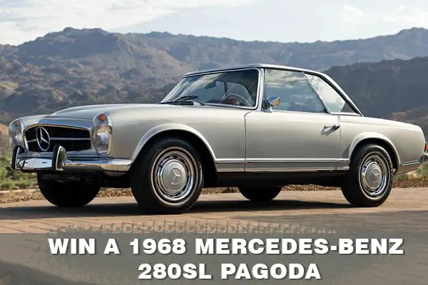 Win a 1968 Mercedes-Benz 280SL Pagoda