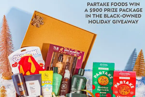 Partake Foods - Win a $900 Prize Package in the Black-Owned Holiday Giveaway