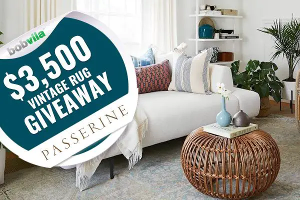 Bob Vila’s $3,500 Vintage Rug Giveaway with Passerine