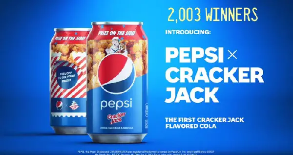 Pepsi X Cracker Jack Sweepstakes: Win A Trip (2,000 Prizes)