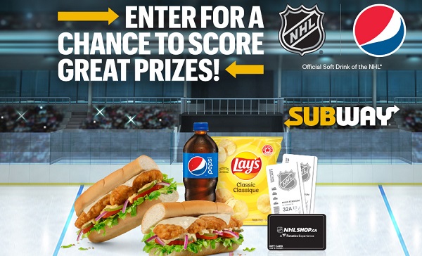 Pepsi NHL Contest: Win Free Game Tickets and Gift Codes