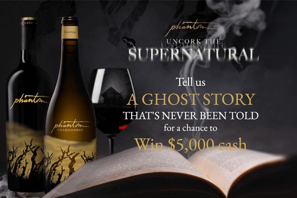 Phantom Wine Ghost Story Contest: Win $5K Cash & Short Film Promotion!