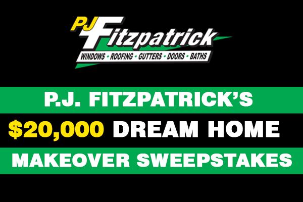 P.J. Fitz $20,000 dream home makeover sweepstakes