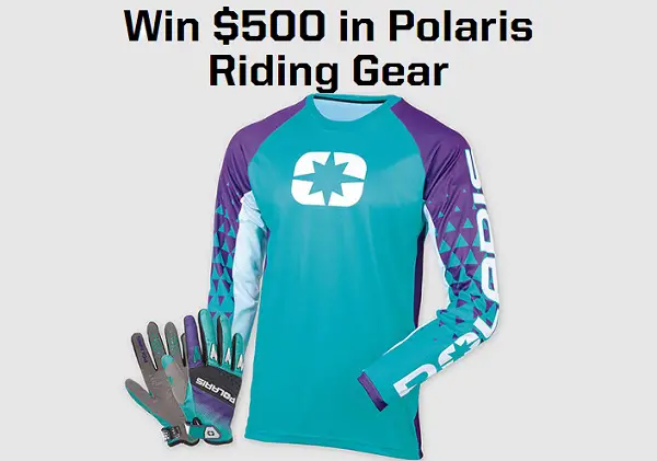 Win Polaris Off-Road Riding Gear for Free