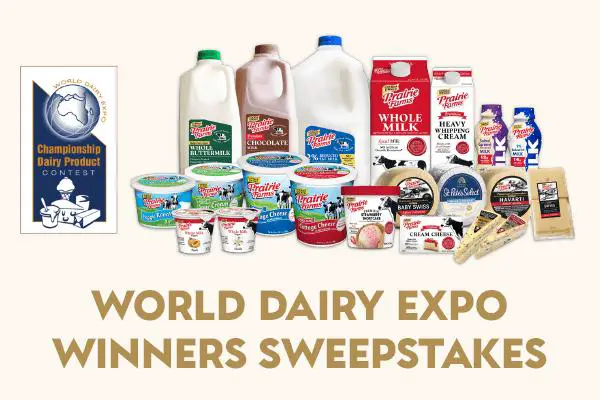 Prairie Farms Dairy - World Dairy Expo Winners Sweepstakes - Limited States