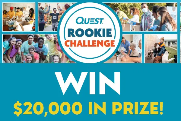 Quest Rookie Challenge: Win $20,000 Cash Prize (3 Winners)