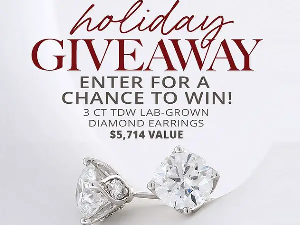 Riddle's Jewelry Holiday Giveaway: Win Diamond Stud Earrings!