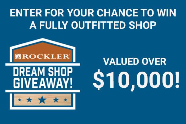 Rockler Dream Shop Giveaway