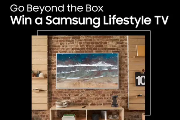 Samsung Lifestyle Sweepstakes: Win QLED 4K Smart TV