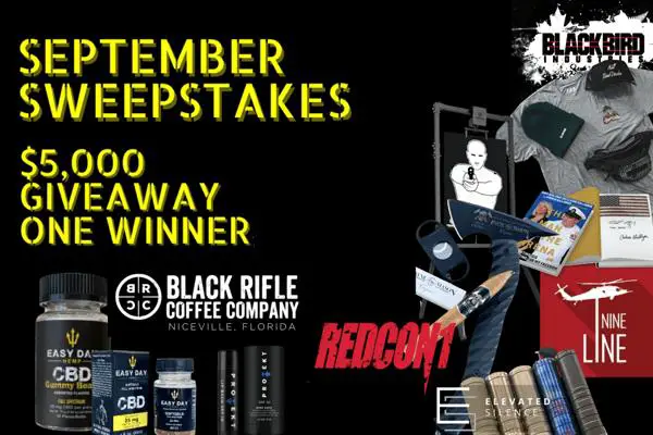 September Sweepstakes: Win Prize Package worth $5,000